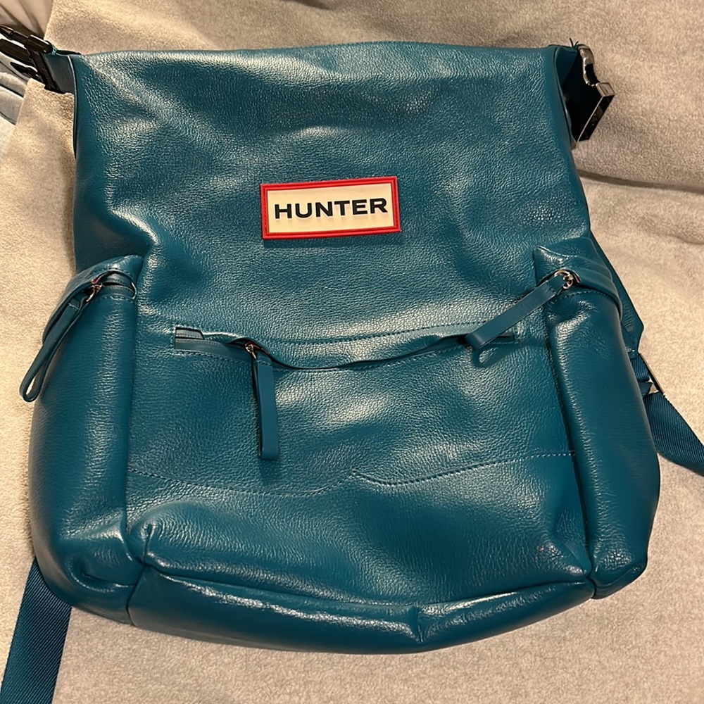 Leather hunter top clip backpack - Picture 5 of 13